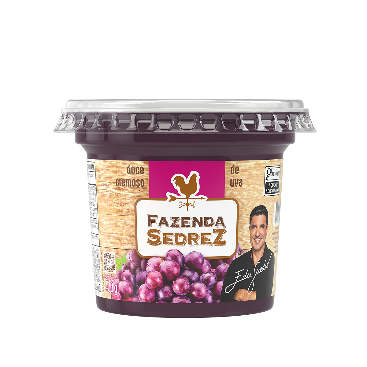 Doce Cremoso de Uva 400g Fazenda Sedrez