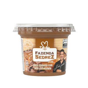 Doce Cremoso Com Leite e Chocolate 400g Fazenda Sedrez