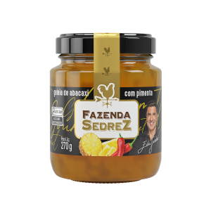 Geleia de Abacaxi com Pimenta 270g Fazenda Sedrez