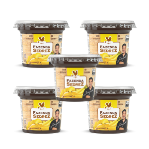 Combo Doce Cremoso de Banana 400g Fazenda Sedrez - 5 unid