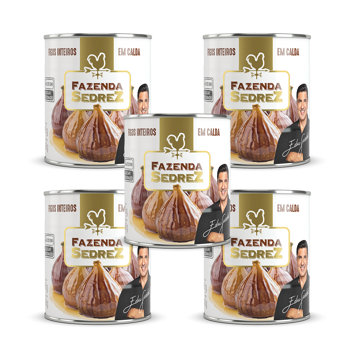 Figo em Calda Lata 400g - 5und