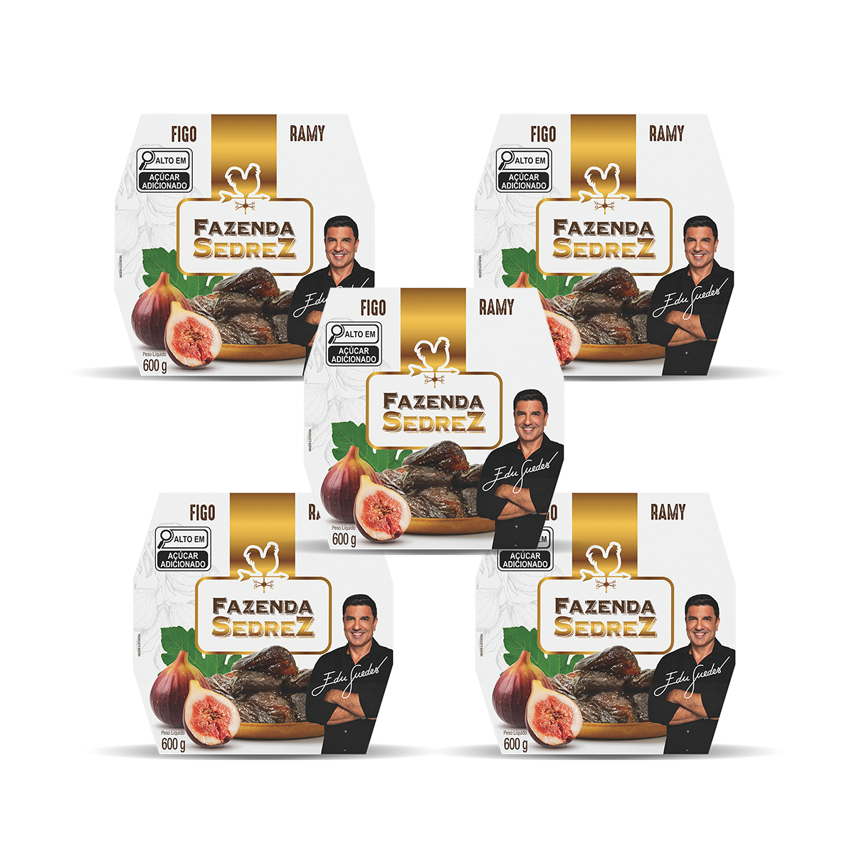 Combo Figo Ramy 600g - 5und