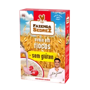 Aveia Flocos sem Glúten 12/165g Fazenda Sedrez