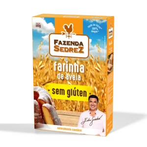 Farinha de Aveia sem Glúten 12/165g Fazenda Sedrez